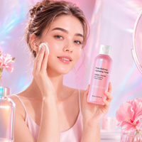 Tonique Hydratant Apaisant Végétalien et Sans Cruauté OEM, Effet Pores Affinés, Repulpe et Minimise les Pores – Meilleure Vente