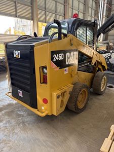 Used Caterpillar CAT246D Skid <b>Steer</b> Loader Quality Used Machinery Product - Product Image 4