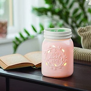 Ceramic <strong>Fragrance</strong> <strong>Oil</strong> <strong>Burner</strong> Mason Jar Illumination <strong>Fragrance</strong> Warmer - Product Image 5