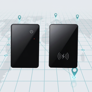 แก้วพลาสติกแบบกำหนดเองได้ บางเฉียบ ป้องกันการสูญหาย ติดตามตำแหน่งแบบเรียลไทม์ สำหรับ GPS Tracker สำหรับโทรศัพท์มือถือ IOS กระเป๋าเงิน ค้นหาบัตรของฉัน - Product Image 1