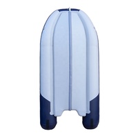 Bateau gonflable de pêche en mer Bay Breeze de 10 pieds en PVC/TPU au design classique avec plancher en Drop Stitch