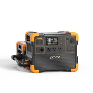 Générateur solaire Pecron 2200W LiFePO4, station d'alimentation portable pour la maison, la vie en camping-car, le camping, hors réseau, les situations d'urgence (stock USA/UE) - Product Image 4
