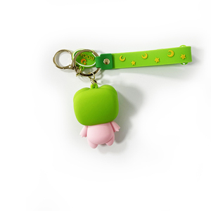 Porte-clés drôle dessin animé créatif mignon Couple porte-clés presse Mini <span class=keywords><strong>Pop</strong></span> <span class=keywords><strong>It</strong></span> porte-clés <span class=keywords><strong>grenouille</strong></span> porte-clés sac à dos 3d porte-clés en caoutchouc - Product Image 4