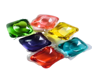 Chất tẩy rửa Vỏ máy làm đầy đủ nước tự động hòa tan phim vải làm mềm Pod điền niêm phong máy đóng gói - Product Image 2