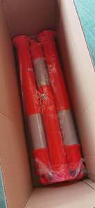 ハイトTトップラバーベース1100mm交通安全反射警告デリニーター交通ポスト - Product Image 4