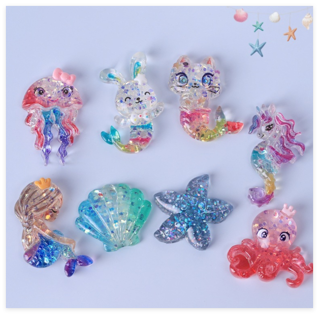 little mermaid charms