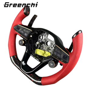 <span class=keywords><strong>Volant</strong></span> de course en fibre de carbone très vendu, adapté aux <span class=keywords><strong>SEAT</strong></span> <span class=keywords><strong>Leon</strong></span> MK3 <span class=keywords><strong>FR</strong></span> Cupra Ibiza Sports <span class=keywords><strong>Volant</strong></span> Carbone Volante Cupra - Product Image 2