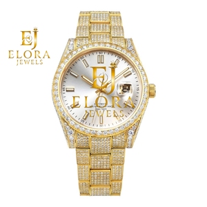 Relojes de Moissanita para Hombre al por Mayor con Acabado Premium y Diseño Moderno para Minoristas de Accesorios - Product Image 1