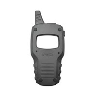 Programmateur de télécommande gris pour VVDI Mini Key Tool 12V avec contrôle par application, fonction RF, 4 boutons, matériau ABS, écran LCD, connectivité USB