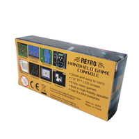 Console de jeu vidéo miniature de poche avec écran TFT 8 bits de 1,8 pouces, système d'exploitation Android intégré, haut-parleur intégré, 8 jeux rétro
