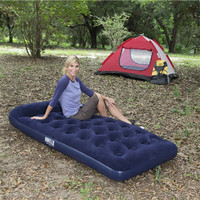 Matelas à air comprimé surdimensionné, qualité supérieure, gonflable, durable, avec pompe à pied et oreiller intégré
