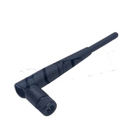 Antenne portable 2.4G 5.8G 3dBi en caoutchouc, connecteur SMA mâle à angle droit pour appareil IoT