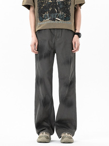 Jean en denim pour homme coupe skinny avec détail de couture sur le devant, style affiche, fournisseur - Product Image 1