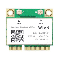 Carte réseau sans fil MINI PCIE 300M 4.0 pour ordinateur portable RTL8188CE RT3290 7265HMW 3165HMW