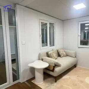 Maison conteneur préfabriquée moderne de 20 pieds ou 40 pieds, mobile et extensible, avec 2, 3 ou 4 chambres, villa préfabriquée portable pour l'extérieur - Product Image 3