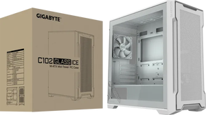 เคสคอมพิวเตอร์ <span class=keywords><strong>GIGABYTE</strong></span> C102 GLASS ICE Mid-Tower MATX สำหรับเล่นเกม - Product Image 6