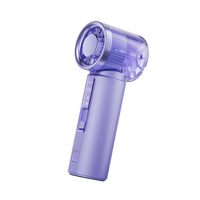 Ventilador de Mano de Alta Velocidad, Mini USB, Refrigeración por Hielo, 3000mAh, Portátil, Recargable, para Exteriores, Novedad 2026