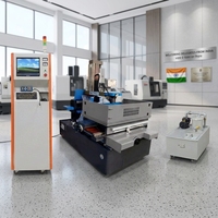 Machine de découpe à fil CNC EDM haute vitesse, grande taille, faible coût, haute précision DK7745, vente chaude, prix bas, JIEYUE Professional