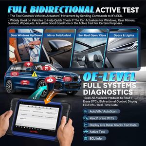 IM508S 2025 เครื่องมือ OBD 2 อุปกรณ์อิมโมบิไลเซอร์สำหรับรถยนต์ทุกประเภท - Product Image 4