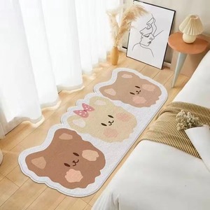 <span class=keywords><strong>Alfombra</strong></span> de mesita de noche con forma de gato encantador <span class=keywords><strong>para</strong></span> sala de estar de poliéster 100%, decoración personalizada <span class=keywords><strong>para</strong></span> el hogar, <span class=keywords><strong>Alfombra</strong></span> de China <span class=keywords><strong>para</strong></span> dormitorio - Product Image 5