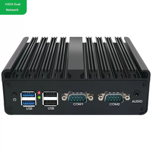 Mini PC Industrial Sin Ventilador BKHD N100 J6412 con Doble LAN y Doble COM, Computadora Integrada DDR4 DDR5 - Product Image 3