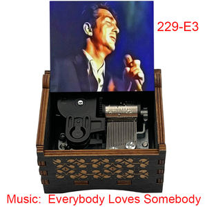 กล่องดนตรีไม้วินเทจ 18 โน้ต หมุนด้วยมือ ของขวัญไม้สุดน่ารักสำหรับเพื่อนในวันเกิด - Product Image 3