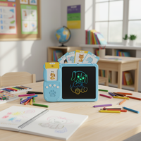 Kartu Flash Berbicara untuk Balita 8 Inci dengan Tablet 2-in-1 LCD, 112 Kartu, OEM, Mainan Edukasi Anak