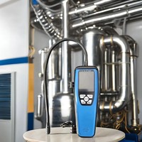 Détecteur de fuite de réfrigérant infrarouge numérique LD-200 à haute sensibilité et haute précision, diode chauffante pour usage domestique et industriel