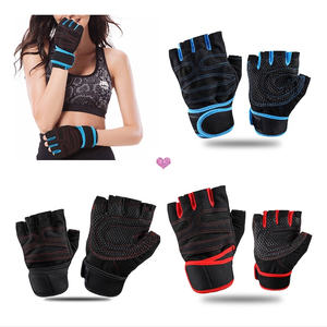 Gants d'entraînement avec bandages de poignet, gants de gym, rembourrage complet de la paume, gants de musculation pour hommes et femmes - Product Image 5