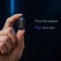 Vente directe usine – Mini dictaphone intelligent à commande vocale IA, chargement magnétique, prend en charge 81 langues (WAV/MP3), design portable, enregistrement longue durée, enregistrement en un clic