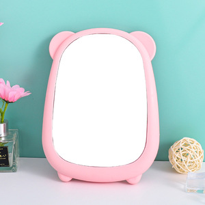 Espejo de maquillaje de pie para mesa, espejo de tocador de maquillaje de un solo lado, escritorio para cosméticos de belleza - Product Image 4