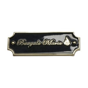 Etiquetas de <span class=keywords><strong>Metal</strong></span> personalizadas para ropa, accesorios de ropa, logotipos, placa de etiquetas para ropa de baño - Product Image 2