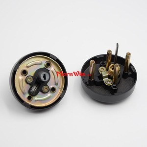 シングルとダブルマットブラック仕上げラウンドロゼットセキュリティDeadbolt Lock亜鉛合金シリンダー<span class=keywords><strong>Deadlock</strong></span> - Product Image 3