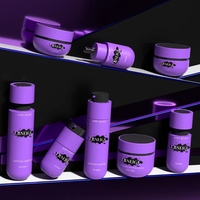Emballage Récipient en verre vide personnalisé 30g 50g 100g pots en verre blanc mat pour crème cosmétique pour le visage avec couvercle