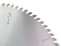 Lame de scie circulaire soudée haute fréquence PCD pour scie à table coulissante, coupe lisse de l'aluminium, logo personnalisé accepté