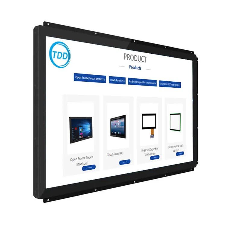 Manufacturer Supply Led Display Screen Indoor 55.0 inch Capacitive Interactive Touch Screen Panel Monitors