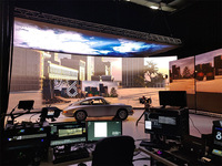 Pantalla LED HD 3D VR XR para grabación de películas, juegos de películas de realidad Virtual, experiencia inmersiva
