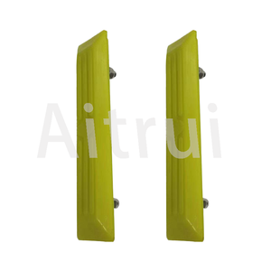 Sottocarro per escavatore 300mm-500mm cuscinetti in gomma per escavatore pista a rulli gruppo 400mm 450mm 500mm cingoli per escavatore - Product Image 3