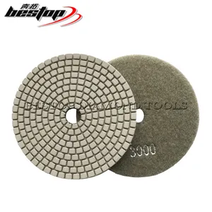 4 Inch Resin Bond Diamond Wet Polishing Pad for Granite