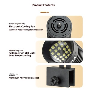 Projecteur <span class=keywords><strong>LED</strong></span> avancé pour <span class=keywords><strong>aquarium</strong></span>, spectre <span class=keywords><strong>de</strong></span> lumière du soleil, <span class=keywords><strong>nano</strong></span> projecteur pour <span class=keywords><strong>aquarium</strong></span> d'<span class=keywords><strong>eau</strong></span> douce, planté ou récif corallien - Product Image 4