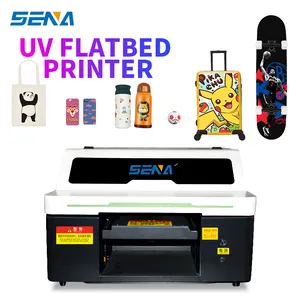 Mini impresora UV de escritorio 3045E Nueva impresora plana UV de alta calidad con cabezal Epson XP600 Tamaño de 30*45CM para tarjetas de identificación