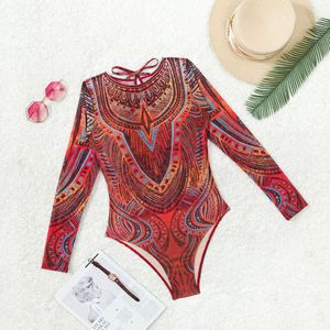 <span class=keywords><strong>Maillot</strong></span> de <span class=keywords><strong>bain</strong></span> une pièce pour <span class=keywords><strong>femme</strong></span>, imprimé, <span class=keywords><strong>anti</strong></span>-<span class=keywords><strong>UV</strong></span>, pour la plage et le surf - Product Image 3
