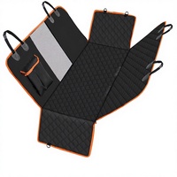 Tapis de voiture pour animaux de compagnie, pour sièges arrière, en polyester matelassé diamanté, imperméable, résistant aux taches, épaissi, rembourré en coton PP, pour chats et chiens, livraison directe