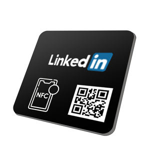 Google review nfc tag autocollant Social Media plaque tab Tiktok Facebook qr code <span class=keywords><strong>carte</strong></span>-cadeau jouer google review stickers - Product Image 3