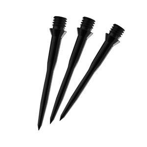 1 pièce 26/28/30/32/34 mm <span class=keywords><strong>Acier</strong></span> inoxydable Noir Lisse Adaptateur de pointes de fléchettes de rechange - Product Image 1