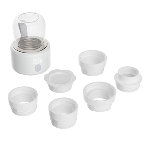 Custom Electric Baby <strong>Bottle</strong> Warmer <strong>Sterilizer</strong> Set 9000mAh Lithium Battery BPA Free Portable Liquid Heater Silica Gel Print - Product Image 6