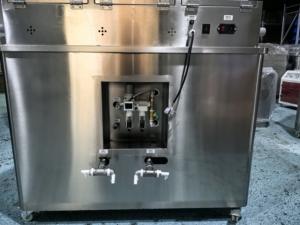 Máquina de cementación de calzado FS-096, manual, para cuero, con alimentador en frío para bordes laterales de la parte superior, plantilla y suela, y cepillo de pegado, 220V, 1 año de garantía - Product Image 4