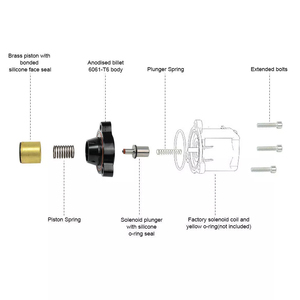 Válvula desviadora BOV para coche, válvula de soplado para Dodge Fiat Arbath <span class=keywords><strong>BMW</strong></span> DV + T9356 - Product Image 3