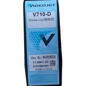 Compatible videojet global solvant maquillage V710-D v711-d V712-D V714-D V715-D V716-D V717-D V718-D