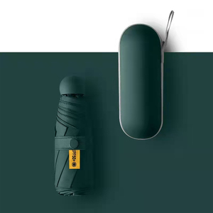 Portable Mini Anti-uv 5 <span class=keywords><strong>Pliant</strong></span> Compact Pluie Soleil Parapluie Paraguas Parapluie Léger <span class=keywords><strong>Parasol</strong></span> - Product Image 1